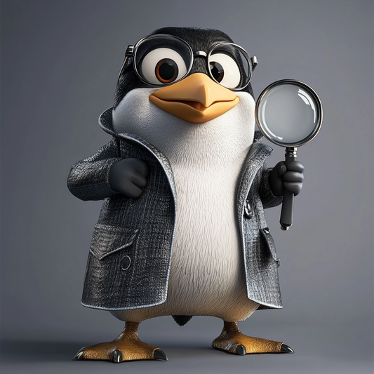 detective penguin