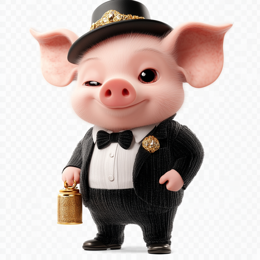 Dapper Piglet Entertainer