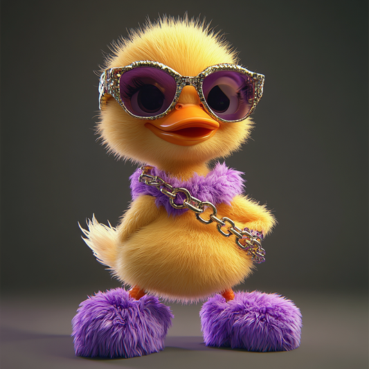 Sassy Chic Duckling