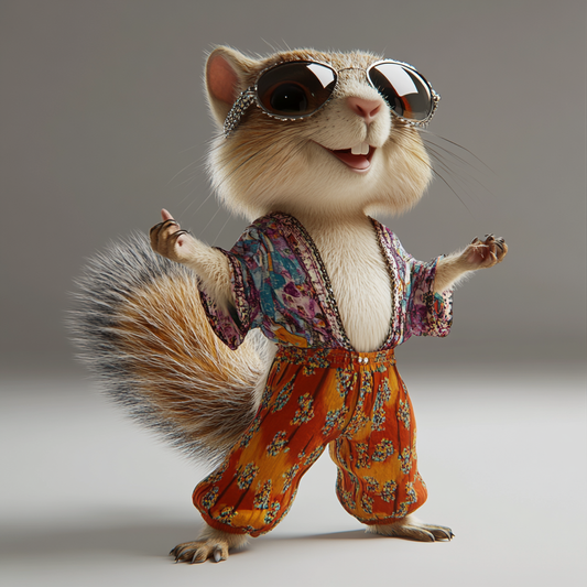 Chic Squirrel Vibes