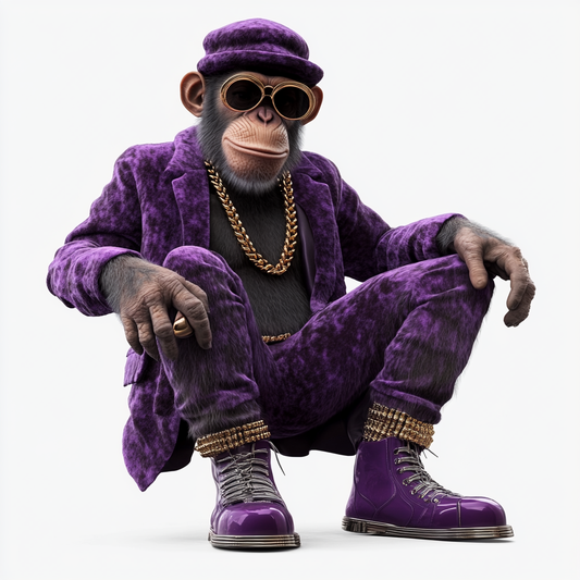 **Stylish Purple Ape**