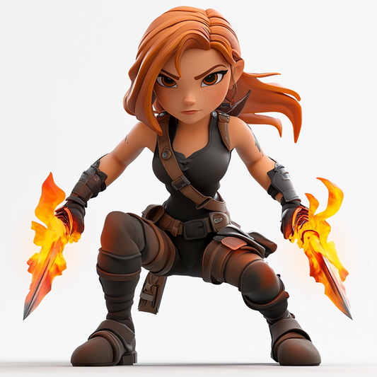 Fierce Flame Warrior