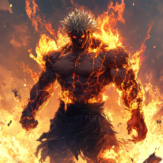 Erupting Fire Titan