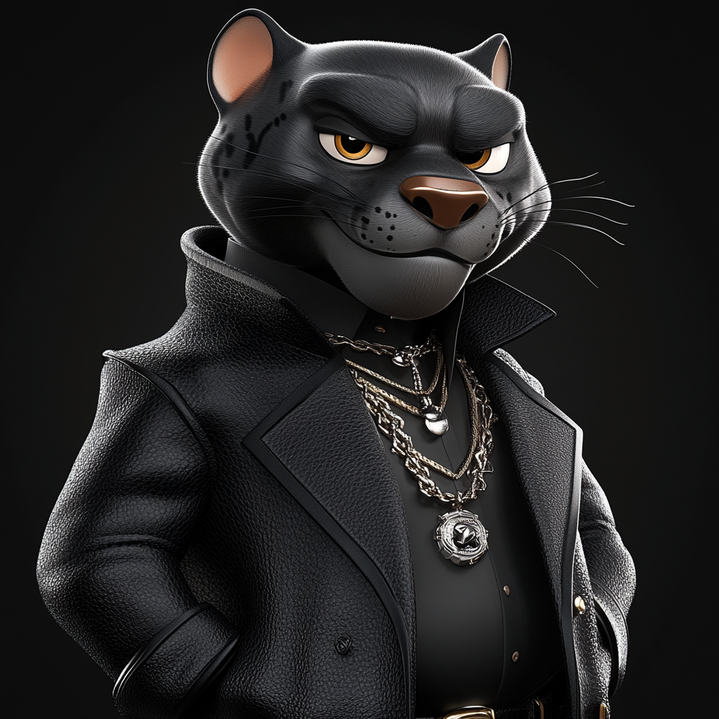 Sleek Panther King