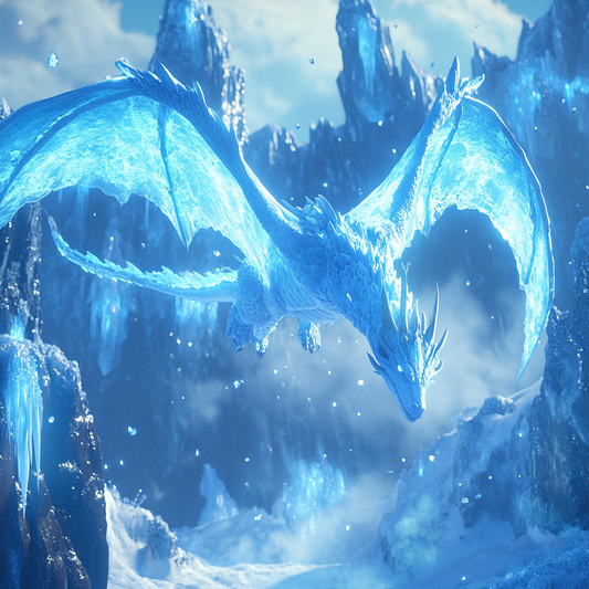 Frosty Dragon Flight